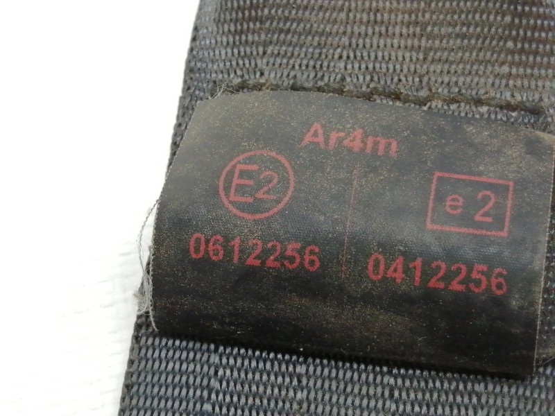 Recambio de cinturon seguridad trasero derecho para peugeot 2008 (--.2013) allure referencia OEM IAM 96781656XY  