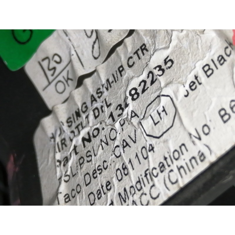 Recambio de pantalla multifuncion para opel insignia berlina cosmo referencia OEM IAM 13233977F  