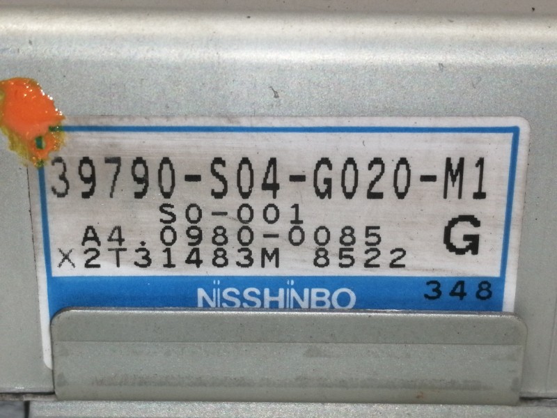 Recambio de centralita abs para honda civic berlina 3/4 (ej/ek) 1.5 ls vtec 3 berlina (ek3) referencia OEM IAM 39790S04G020M1 39