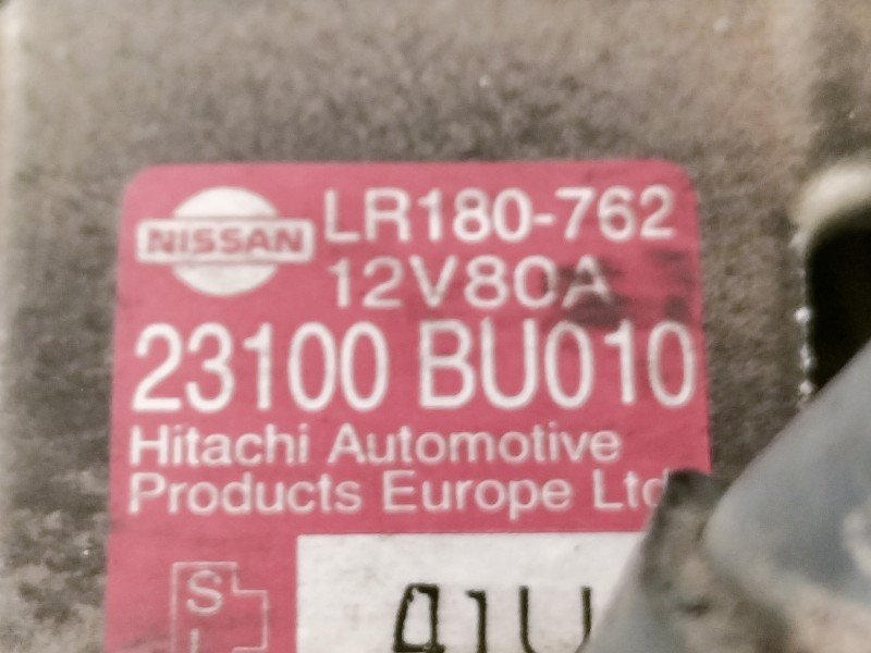 Recambio de alternador para nissan primera berlina (p12) acenta referencia OEM IAM 23100BU010 LR180762 