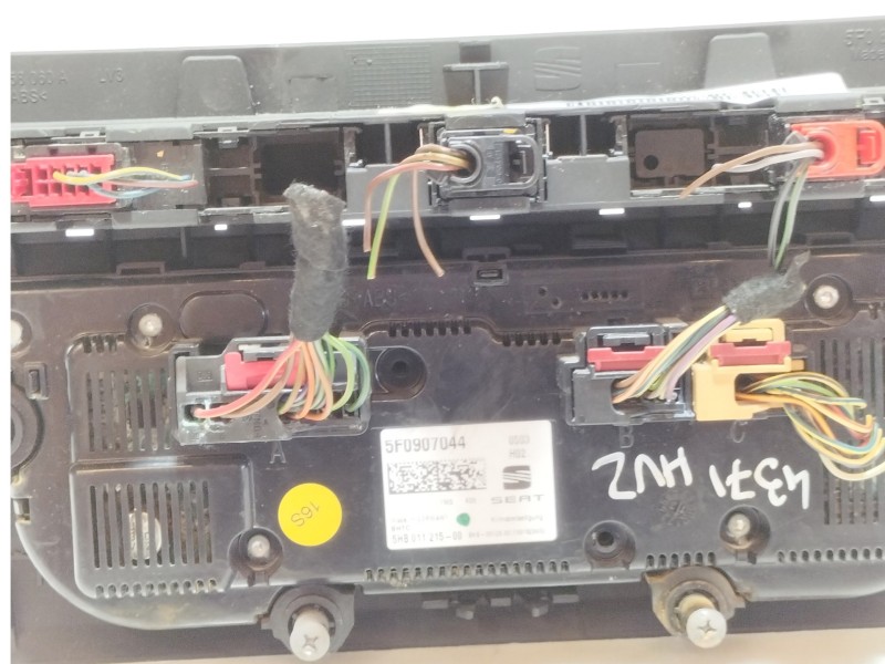 Recambio de mando calefaccion / aire acondicionado para seat leon (5f1) style referencia OEM IAM 5F0907044  