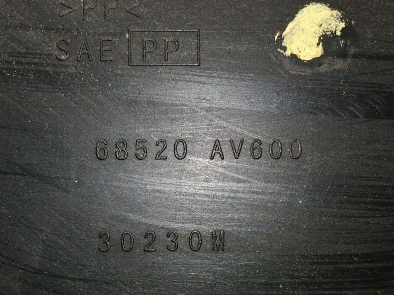 Recambio de guantera para nissan primera berlina (p12) acenta referencia OEM IAM 68520AV600 30230M 