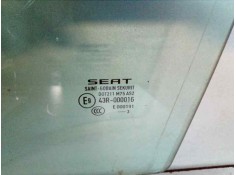 Recambio de luna custodia delantera izquierda para seat leon (5f1) style referencia OEM IAM CRISTALPUERTA DOT211M75AS2 43R000016 2