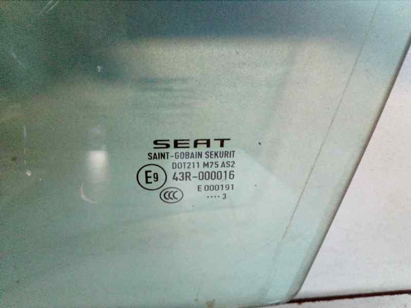 Recambio de luna custodia delantera izquierda para seat leon (5f1) style referencia OEM IAM CRISTALPUERTA DOT211M75AS2 43R000016