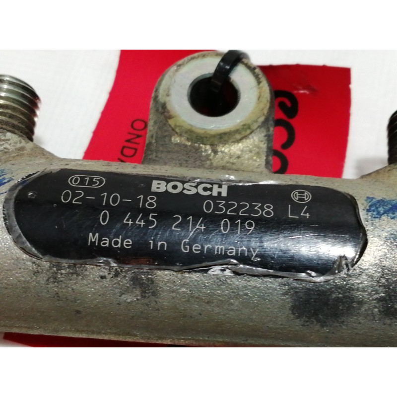 Recambio de rampa inyectora para peugeot boxer caja cerrada (rs2850)(290/330)(´02) 290 c  td referencia OEM IAM 0445214019  