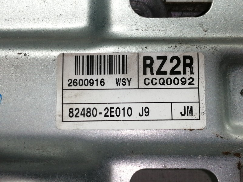 Recambio de elevalunas delantero derecho para hyundai tucson (jm) 2.0 crdi comfort referencia OEM IAM 824802E010J9 2600916 ELECT