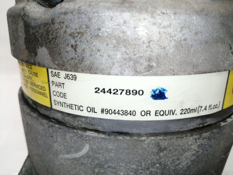 Recambio de compresor aire acondicionado para opel vectra b berlina comfort referencia OEM IAM 24427890  