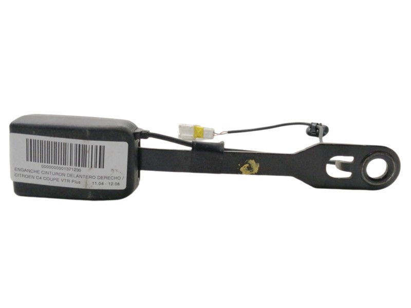 Recambio de enganche cinturon delantero derecho para citroën c4 coupe vtr plus referencia OEM IAM 501021504 B9132AC15 