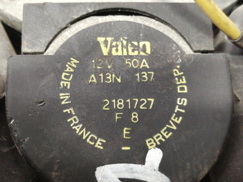 Recambio de alternador para renault rapid/express (f40) 1.6 d familiar (f404) referencia OEM IAM 2181727  