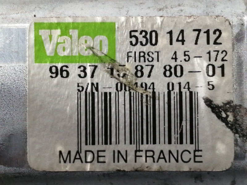 Recambio de motor limpia trasero para citroën c4 coupe vtr plus referencia OEM IAM 963715878001 53014712 