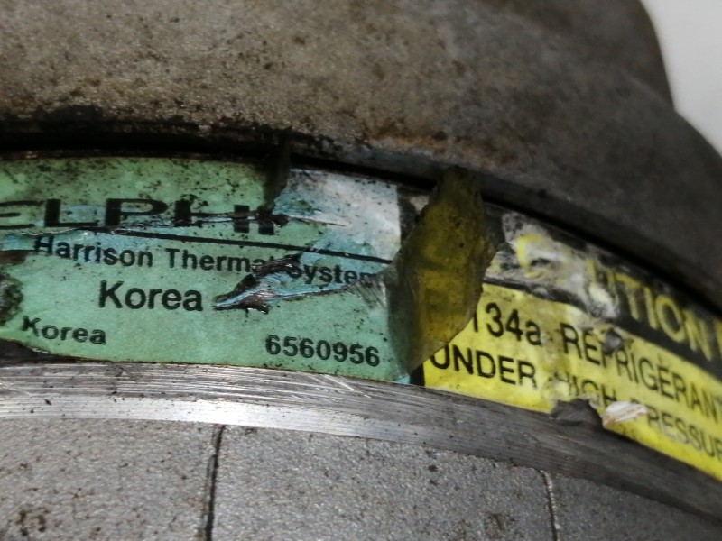 Recambio de compresor aire acondicionado para opel frontera b basis referencia OEM IAM 6560956  