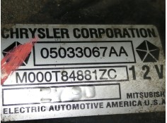 Recambio de motor arranque para chrysler pt cruiser (pt) 2.0 classic referencia OEM IAM 05033067AA   2