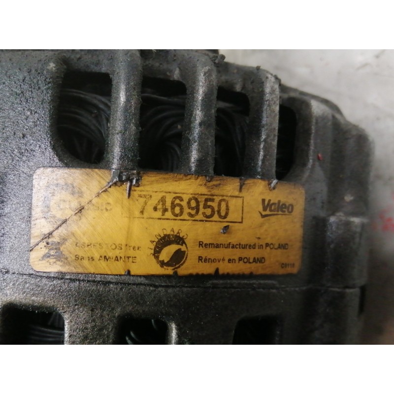 Recambio de alternador para peugeot partner kombi premium referencia OEM IAM 746950 T542938R TG9B026 