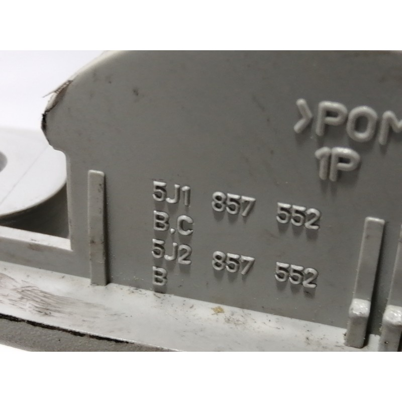 Recambio de parasol derecho para skoda roomster (5j7) friend referencia OEM IAM 5J1857552 5J2857552 