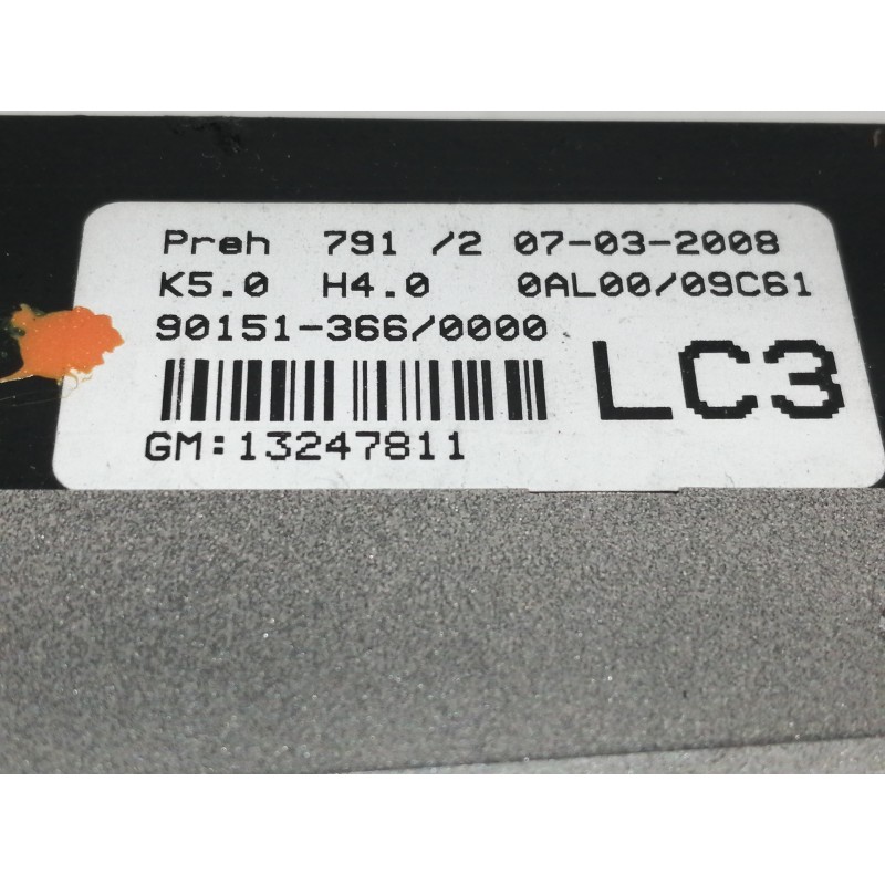 Recambio de mando calefaccion / aire acondicionado para opel astra h berlina cosmo referencia OEM IAM 901513660000 13247811 0AL0
