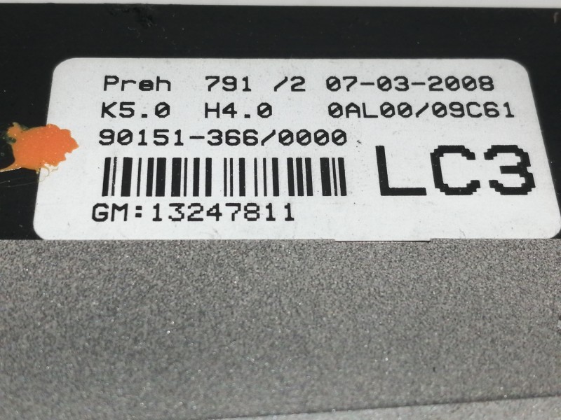 Recambio de mando calefaccion / aire acondicionado para opel astra h berlina cosmo referencia OEM IAM 901513660000 13247811 0AL0