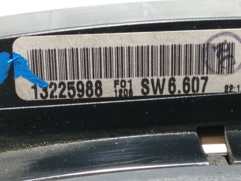 Recambio de cuadro instrumentos para opel zafira b cosmo referencia OEM IAM 13225988  