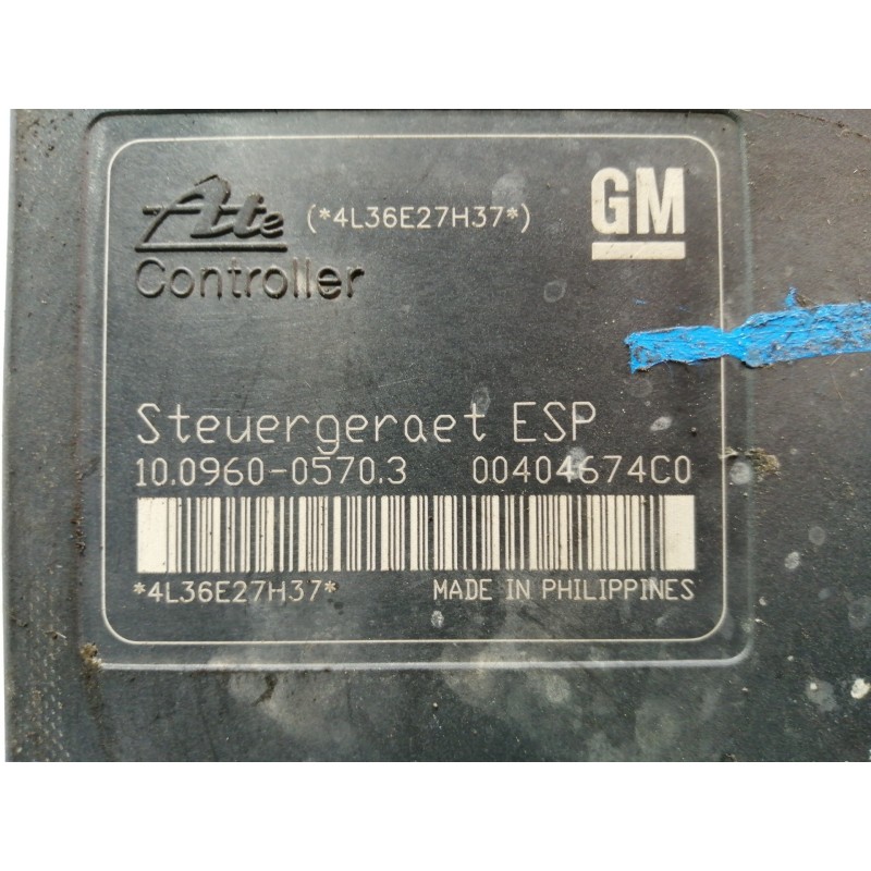 Recambio de abs para opel zafira b cosmo referencia OEM IAM 13244860 00404674C0 