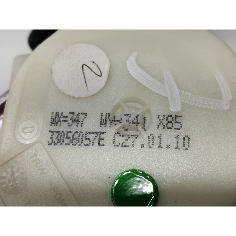 Recambio de cinturon seguridad trasero central para renault clio iii exception 2 referencia OEM IAM 33056057E  