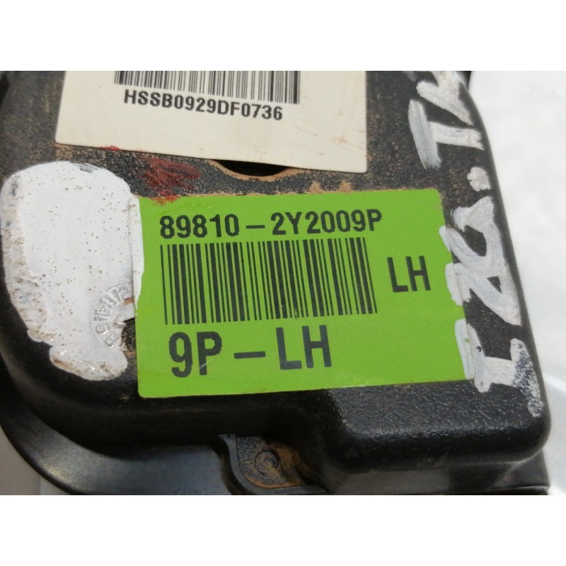 Recambio de cinturon seguridad trasero izquierdo para hyundai ix35 comfort 2wd referencia OEM IAM 898102Y2009P  
