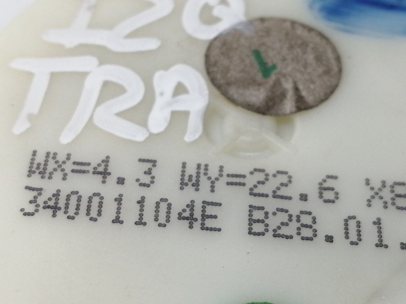 Recambio de cinturon seguridad trasero izquierdo para renault clio iii exception 2 referencia OEM IAM 34001104E  