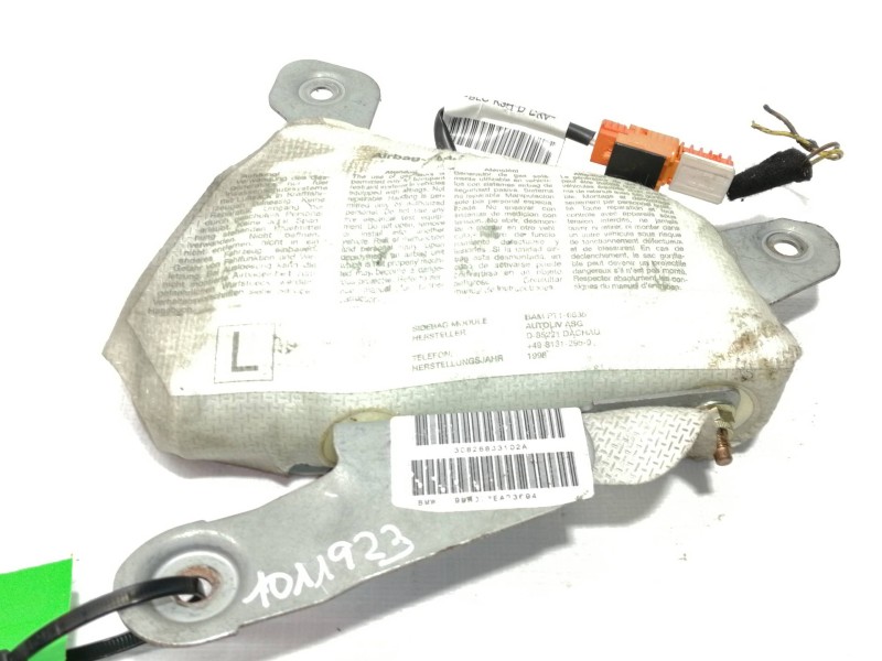 Recambio de airbag lateral delantero izquierdo para bmw serie 5 berlina (e39) 520d referencia OEM IAM 30826833102A  