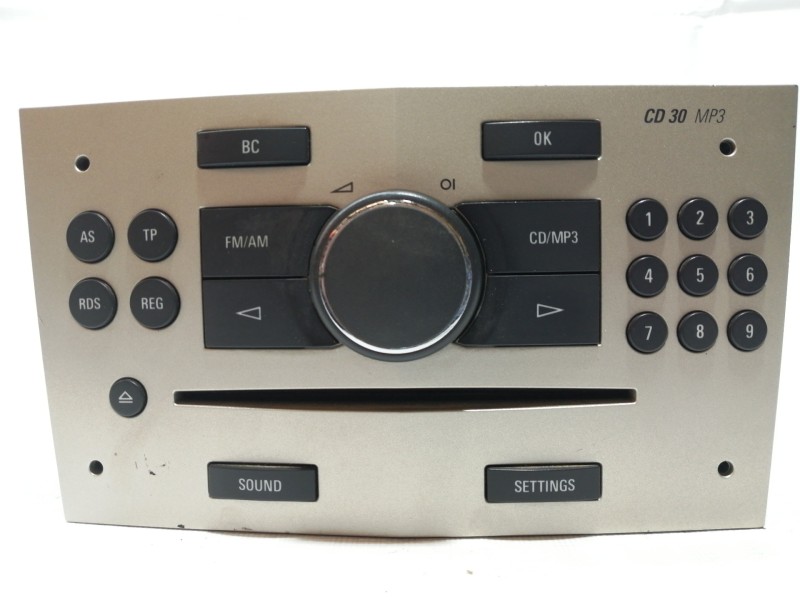 Recambio de sistema audio / radio cd para opel astra h berlina cosmo referencia OEM IAM 497316088  