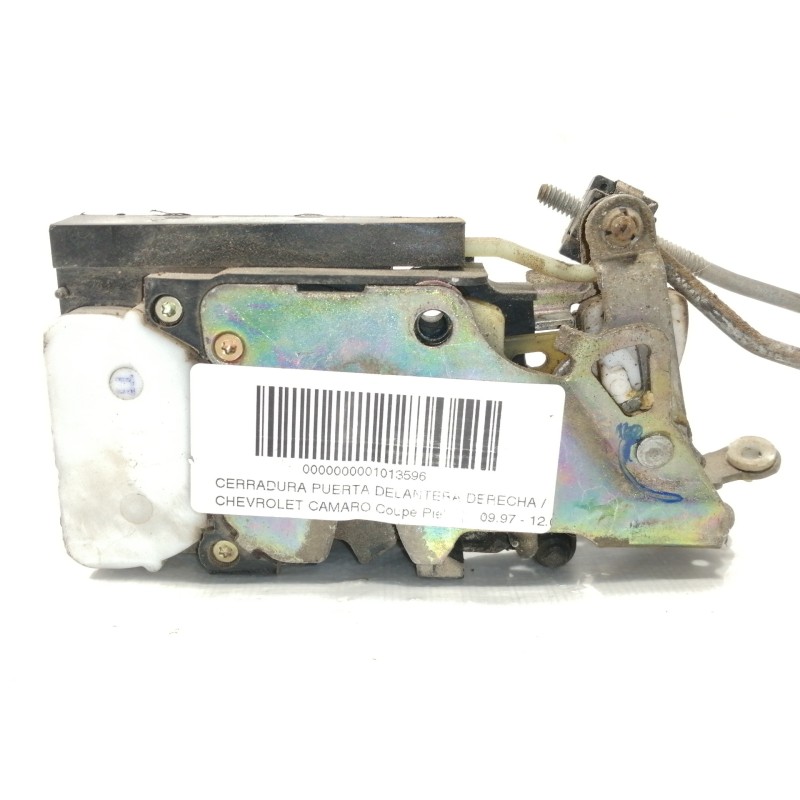 Recambio de cerradura puerta delantera derecha para chevrolet camaro coupe piel referencia OEM IAM   