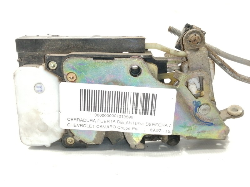 Recambio de cerradura puerta delantera derecha para chevrolet camaro coupe piel referencia OEM IAM   