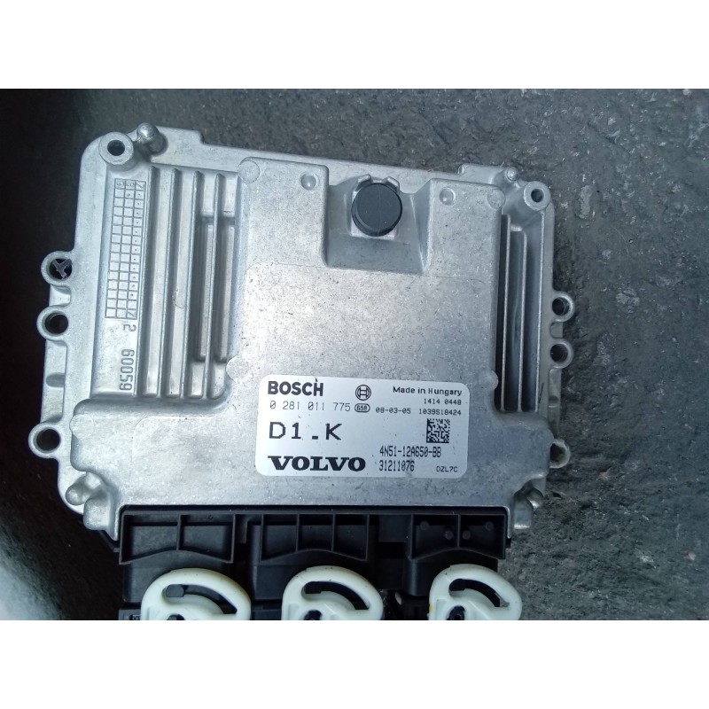 Recambio de centralita motor uce para volvo c30 1.6 d kinetic referencia OEM IAM 0281011775 4N5112A650BB / 1039S18424 31211076 /