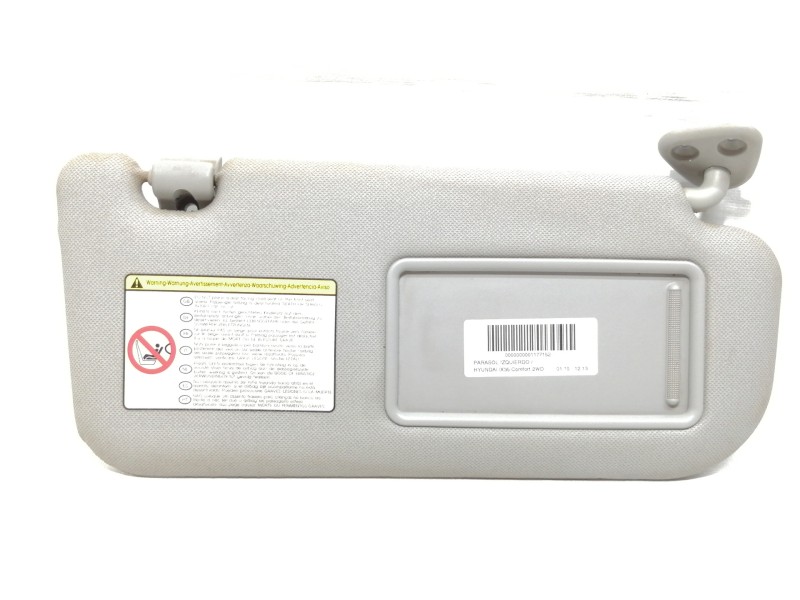 Recambio de parasol izquierdo para hyundai ix35 comfort 2wd referencia OEM IAM   