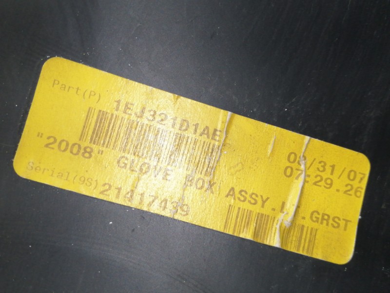 Recambio de guantera para jeep gr. cherokee (wh) 3.0 crd overland referencia OEM IAM 1EJ321D1AE  