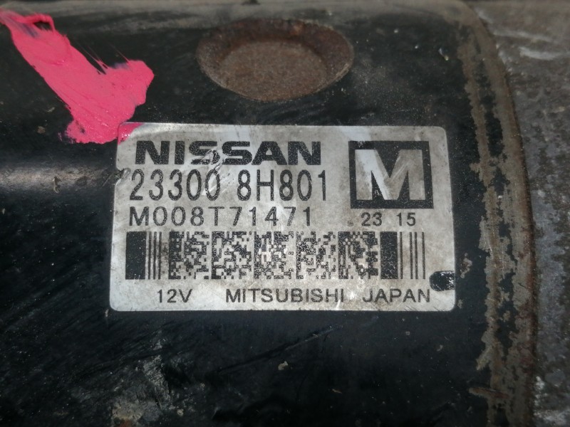 Recambio de motor arranque para nissan primera berlina (p12) acenta referencia OEM IAM 233008H801  