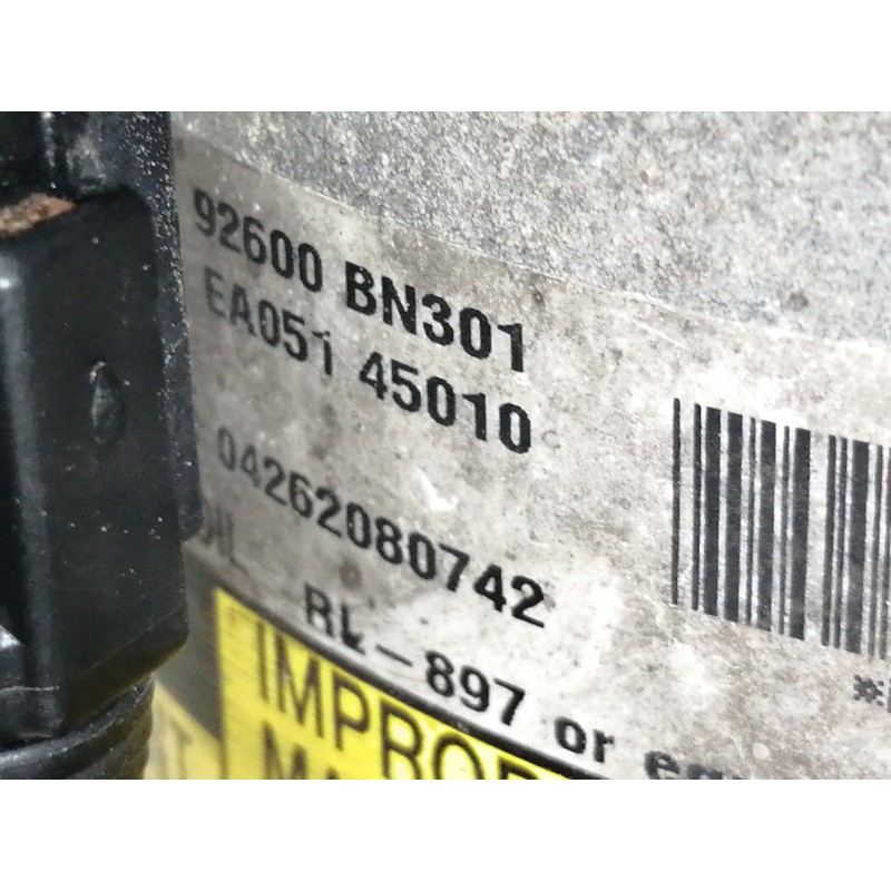Recambio de compresor aire acondicionado para nissan primera berlina (p12) acenta referencia OEM IAM 92600BN301  