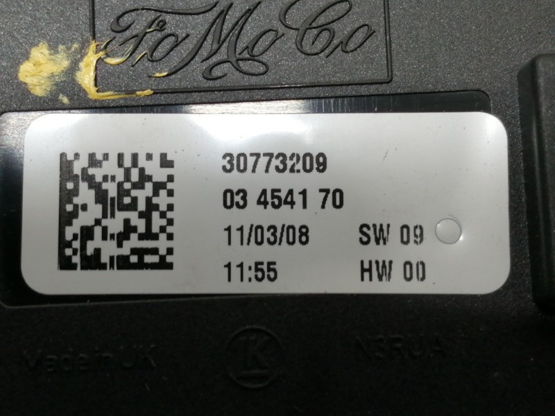 Recambio de mando elevalunas delantero izquierdo para volvo c30 1.6 d kinetic referencia OEM IAM 30773209 03454170 