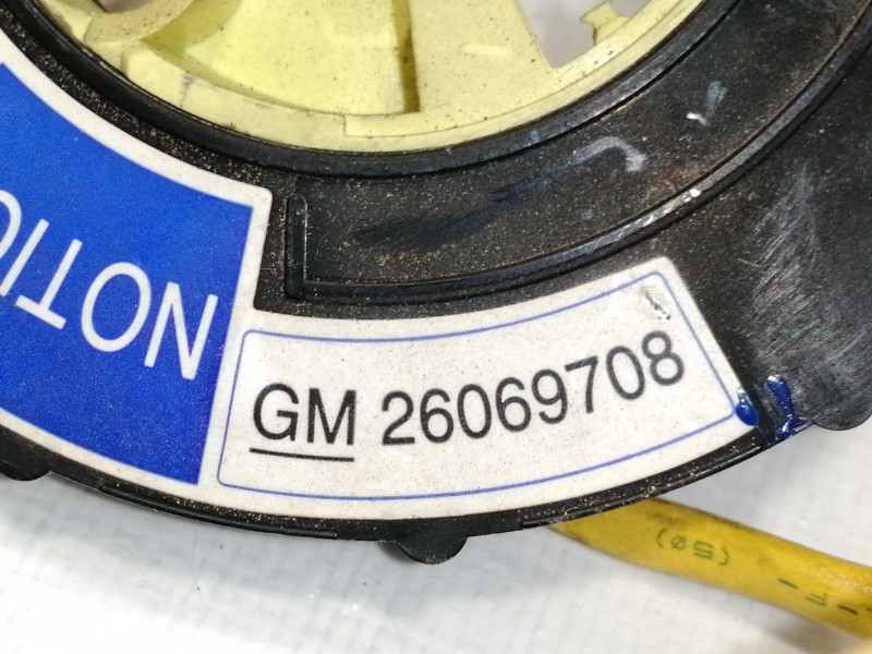 Recambio de anillo airbag para chevrolet camaro coupe piel referencia OEM IAM 26069708  