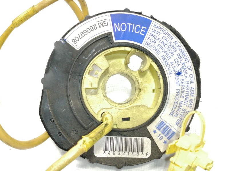 Recambio de anillo airbag para chevrolet camaro coupe piel referencia OEM IAM 26069708  