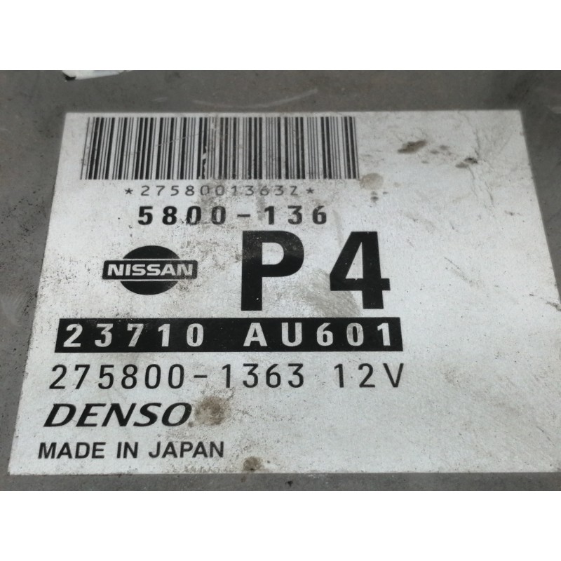 Recambio de centralita motor uce para nissan primera berlina (p12) acenta referencia OEM IAM 5800136  