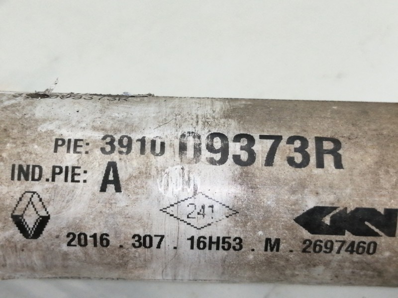 Recambio de transmision delantera derecha para renault megane iv berlina 5p experience referencia OEM IAM 391009373R  