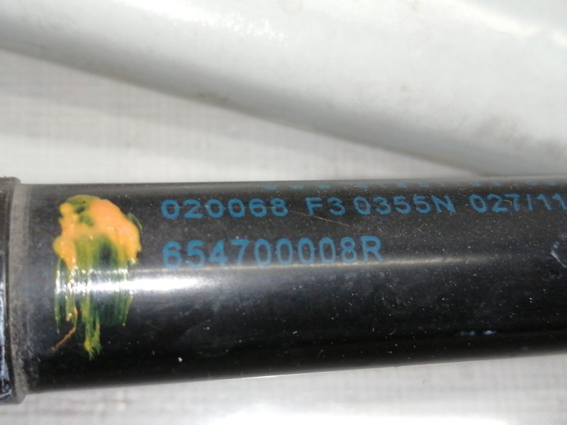 Recambio de amortiguadores capo para renault scenic iii dynamique referencia OEM IAM 654700008R  