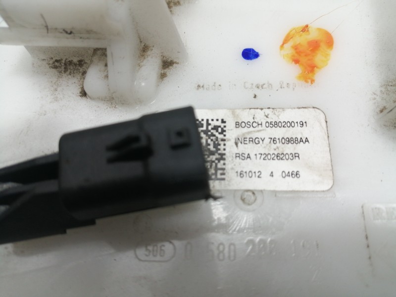 Recambio de aforador para renault megane iv berlina 5p experience referencia OEM IAM 0580200191 7610988AA 172026203R 