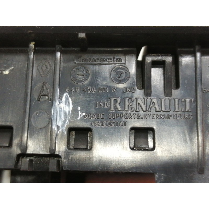 Recambio de mando luces para renault scenic iii dynamique referencia OEM IAM 648450001  