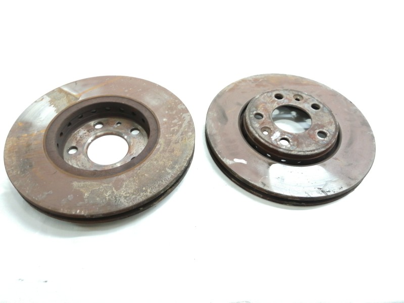 Recambio de disco freno delantero para renault scenic iii dynamique referencia OEM IAM   