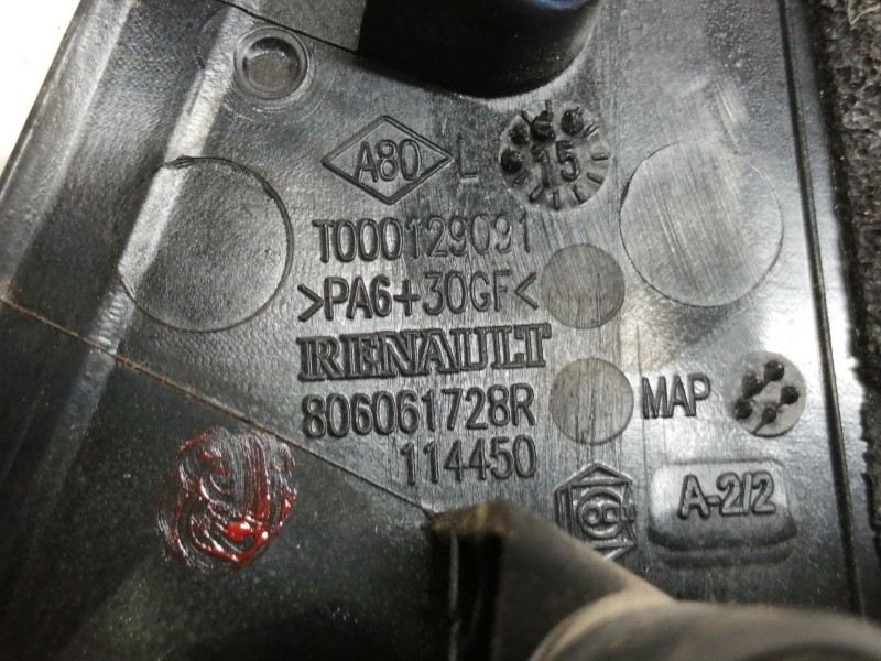 Recambio de maneta exterior trasera izquierda para renault clio iv business referencia OEM IAM 806061728R  