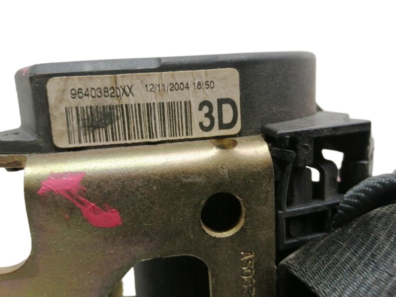 Recambio de cinturon seguridad trasero derecho para peugeot 307 break / sw (s1) sw pack referencia OEM IAM 96403820XX 446027 041