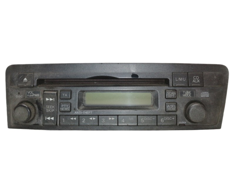 Recambio de sistema audio / radio cd para honda civic berlina 5 (eu7/8) 1.7 ctdi es referencia OEM IAM 39101S6AG611M1 DEHM6006ZH