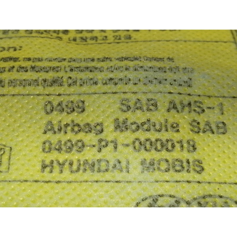 Recambio de airbag delantero derecho para hyundai i40 1.7 crdi cat referencia OEM IAM 0499P1000018  