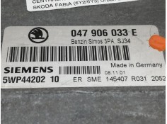 Recambio de centralita motor uce para skoda fabia (6y2/6y3) urban line referencia OEM IAM 047906033E   2
