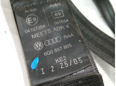 Recambio de cinturon seguridad trasero izquierdo para volkswagen polo (9n3) advance referencia OEM IAM 6Q0857805   2
