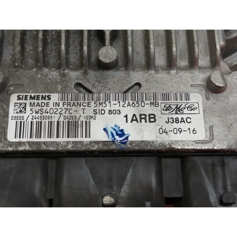 Recambio de centralita motor uce para ford focus berlina (cap) ghia referencia OEM IAM 5M5112A650MB  
